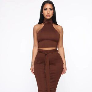 Yeah I'm Glowing Skirt Set